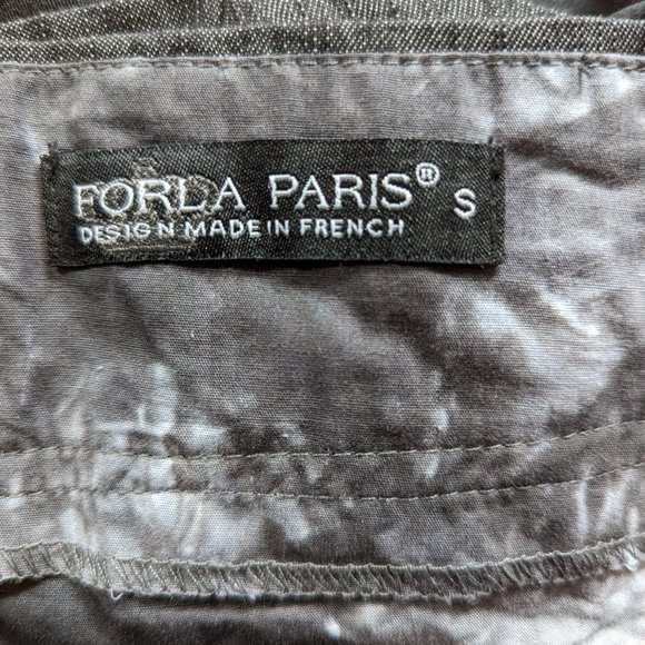 Forla Paris Ava Sleeveless Mini Dress in Black & White - Picture 11 of 13